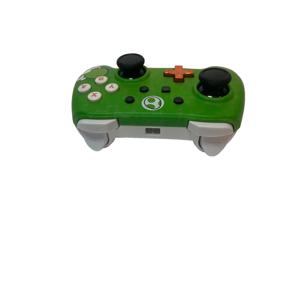 Nintendo Switch Power A Wired Controller Super Mario Yoshi‎ Green - No Cable
